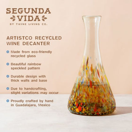 Artistico Recycled Wine Decanter