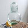 Recycled Glass Bedside Carafe Set