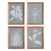 Framed Painting - Leaves - Set of 4