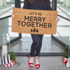 Large Doormat - Merry Together