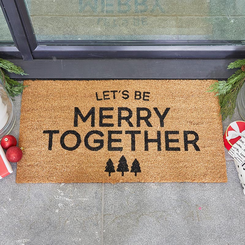 Large Doormat - Merry Together