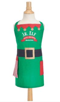 Junior Elf at Santa's Workshop Apron