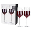 Angled Crystal Bordeaux Glasses