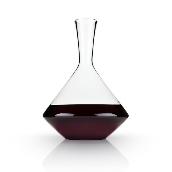 Angled Crystal Wine Decanter