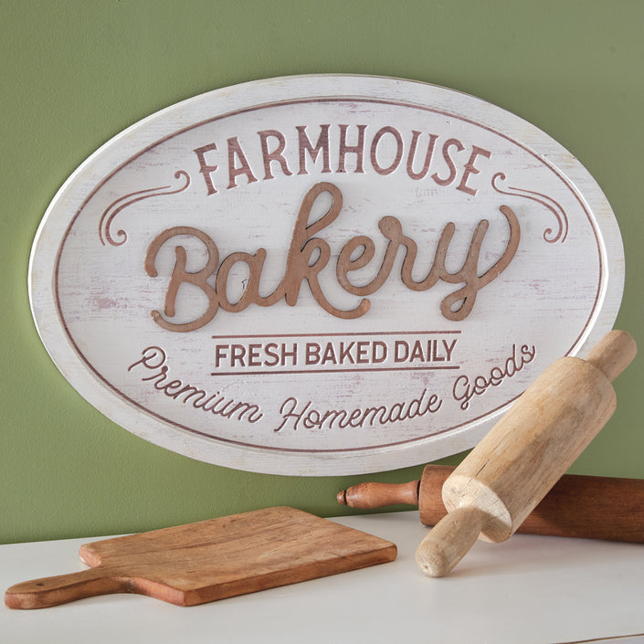 Farmhouse Bakery Wall Sign