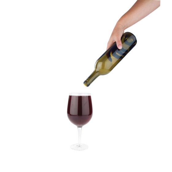 Big Swig: Full Bottle Wine Glass