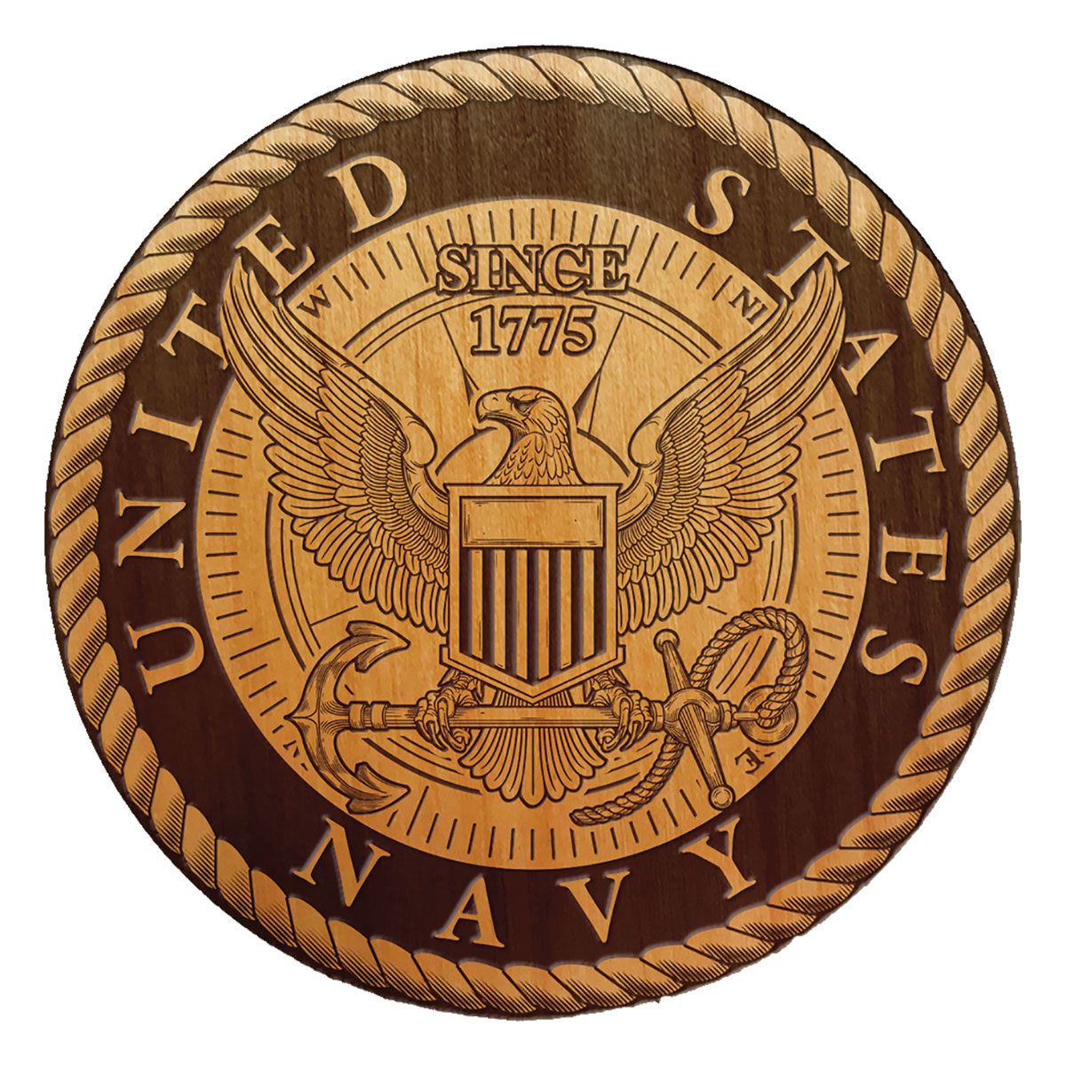 United States Navy Wood Coasters